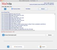 Mailvita EML to MSG converter for Mac image 2